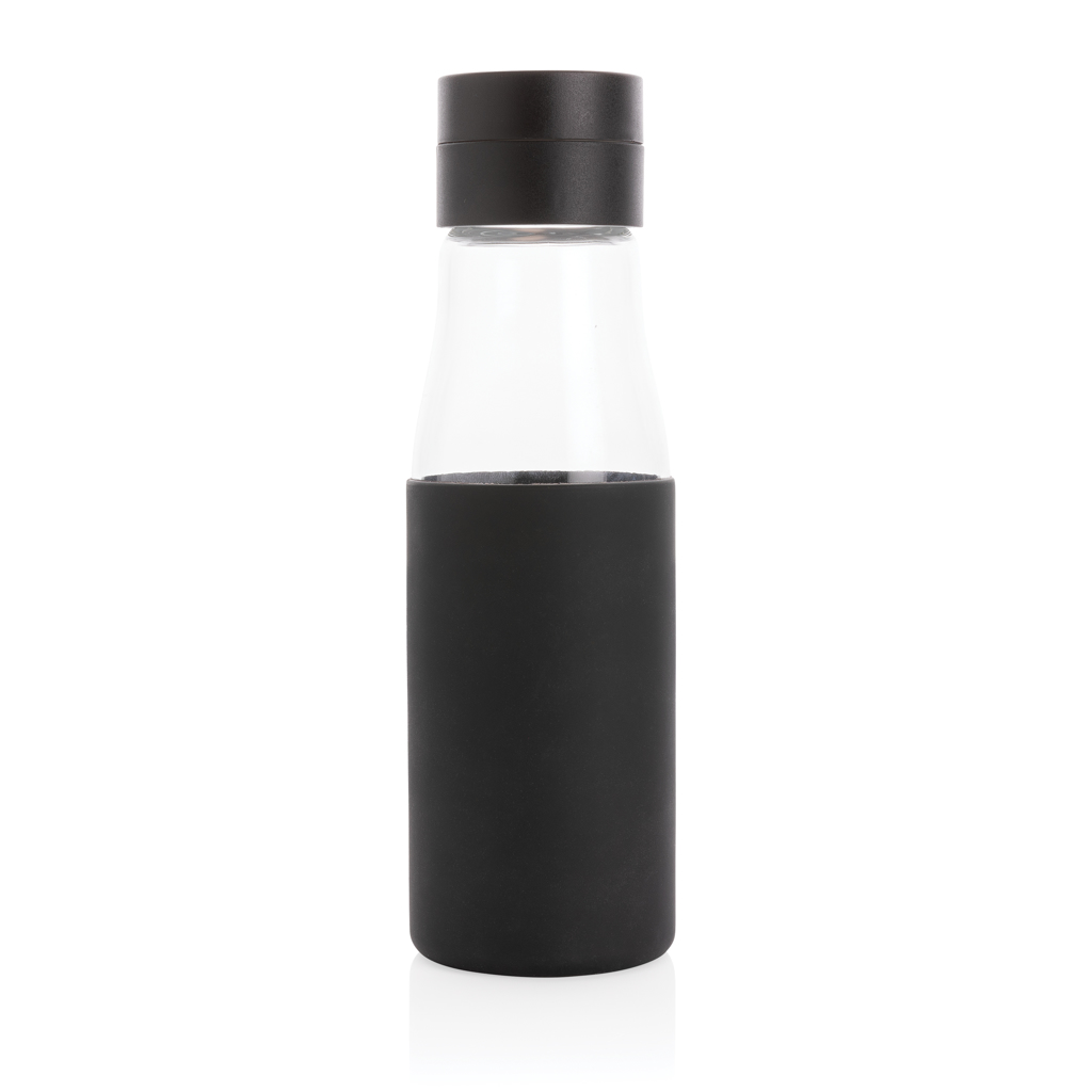 Botella de vidrio con funda 600 ml publicitaria